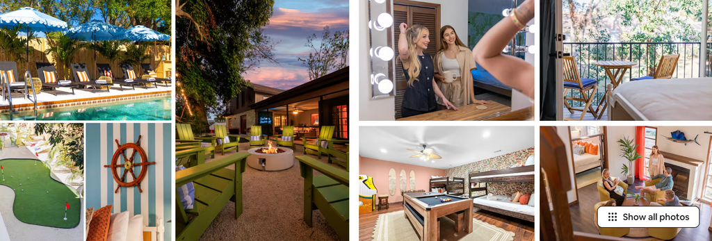 Coastal Cabana largest bachelorette Airbnb St Pete sleeps 22